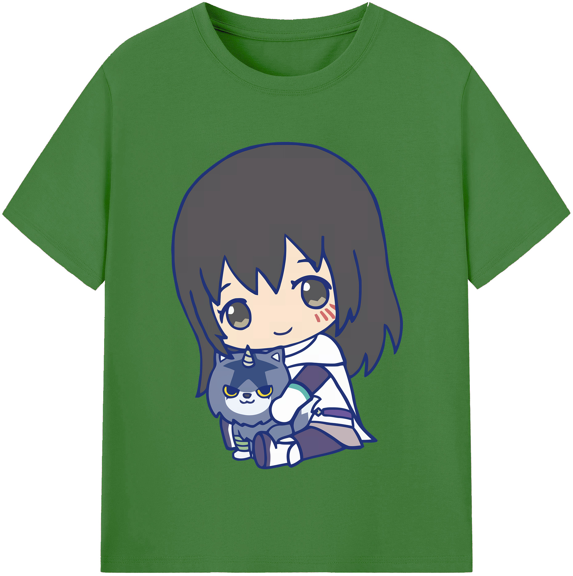 （画像用） 転スラ Regarding Reincarnated to Slime レディースカジュアルプリントTシャツ（綿100％）
